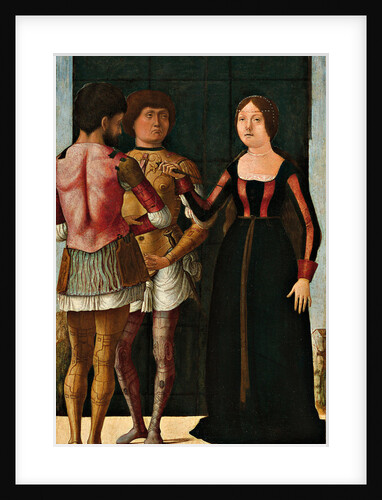 Lucretia, Brutus and Collatinus by Ercole De' Roberti