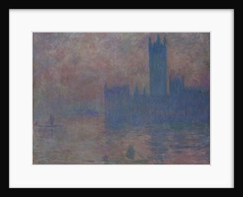 Parliament. London by Claude Monet