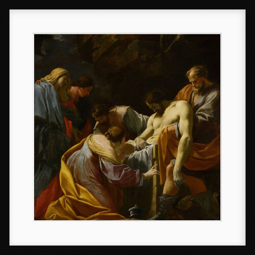 The Entombment by Simon Vouet