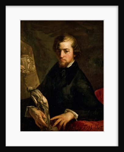 Portrait of Charles-André Langevin by Jean-François Millet