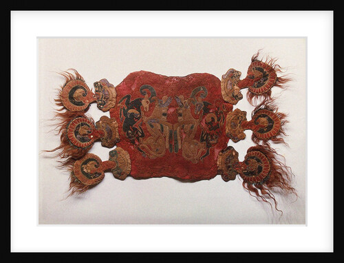 Saddle Cover by Pazyryk Burial Mounds Ancient Altaian