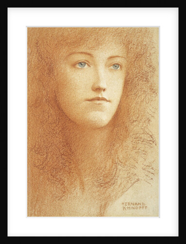 A Young Englishwoman by Fernand Khnopff