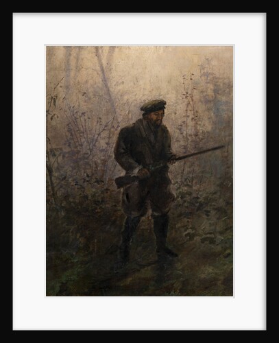 Hunter in the Forest by Ivan Pavlovich Pokhitonov