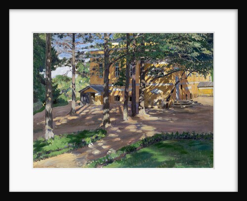 Savva Mamontovs Estate Abramtsevo by Sergei Arsenyevich Vinogradov