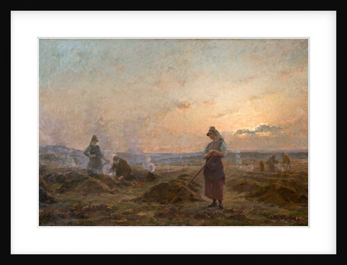 Evening in the Ardennes by Jules Raeymaekers