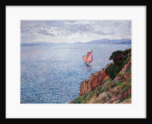 The Red Sail by Théo van Rysselberghe