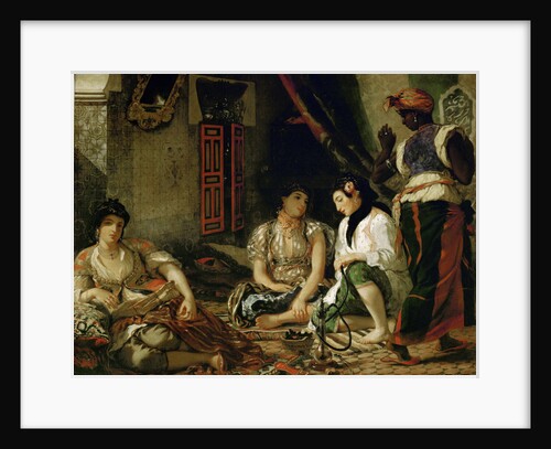 The Women Of Algiers In Their Apartment by Eugène Delacroix