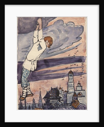 Illustration to the The Tale Synko-Philipko by Elena Dmitryevna Polenova