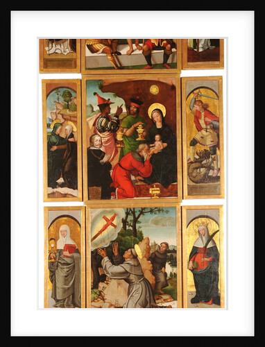 Altarpiece of Saints Anne and Michael the Archangel (Right panel) by Francisco de Comontes