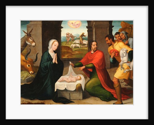 The Adoration of the Shepherds by Juan Correa de Vivar