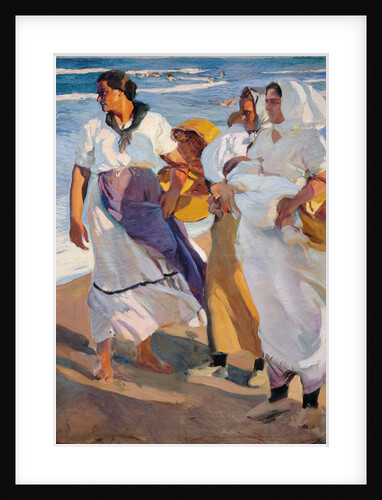 Fisherwomen from Valencia by Joaquín Sorolla y Bastida