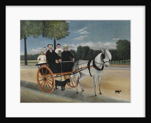 Old Juniers Cart by Henri Julien Félix Rousseau