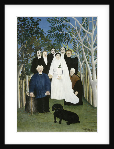 The Wedding Party by Henri Julien Félix Rousseau