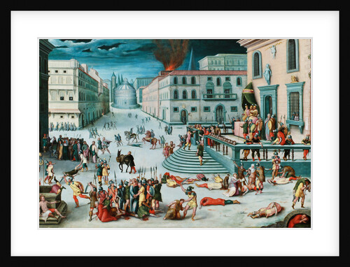 The Massacre of the Triumvirate by Antoine Caron