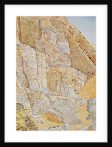 The Great Temple of Abu Simbel by Henri Roderick Newmann