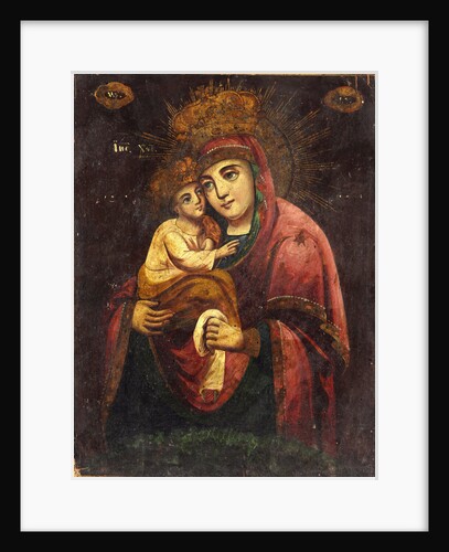 The Mother of God Our Lady of Pochayiv by Anonymous