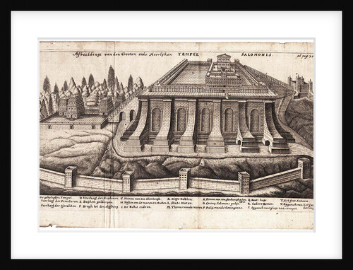 De templo Hierosolymitano (Solomons Temple) by Jacob Judah Aryeh Leon