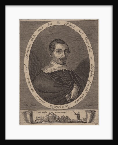 Portrait of Jacob Judah Leon by Salom Italia