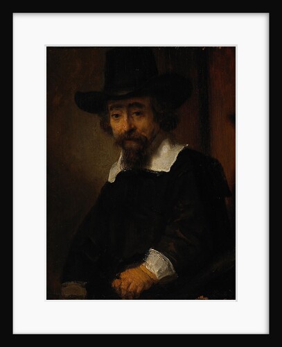 Portrait of Ephraim Bueno by Rembrandt van Rhijn