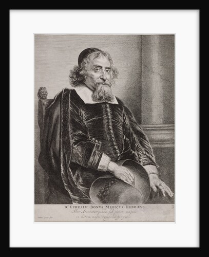 Portrait of Ephraim Bueno by Jan Lievens