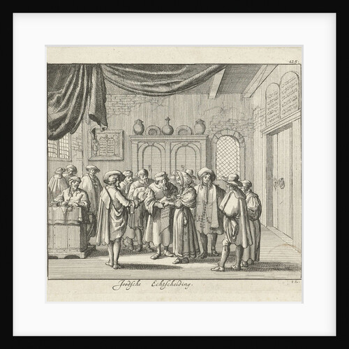 Jewish Divorce by Jan Luyken
