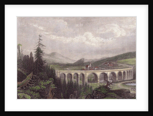 Southern Railway. Viaduct Payerbach, Semmering by Anonymous