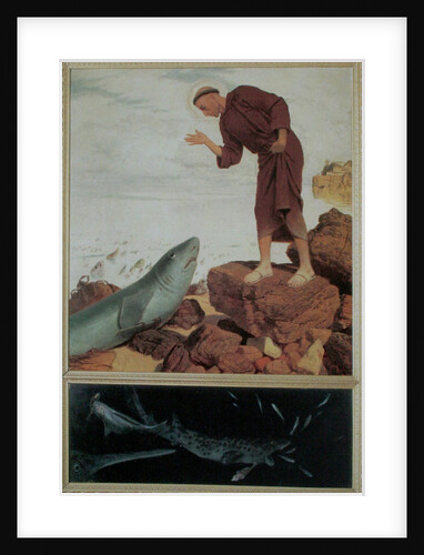 Saint Anthony Preaching to the Fish by Arnold Böcklin