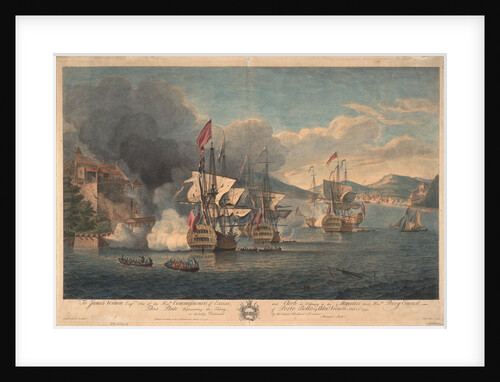 Capture of Porto Bello by Admiral Edward Vernon on 22 November 1739 by Samuel Scott