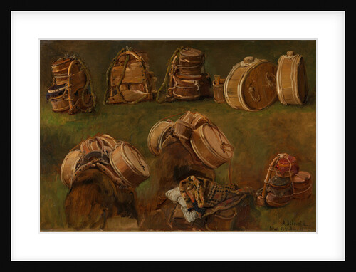 Study of Pack Saddles and other Objects by Anders Askevold