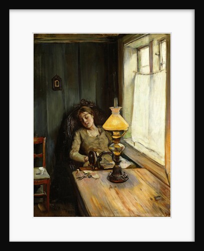 Tired by Christian Krohg