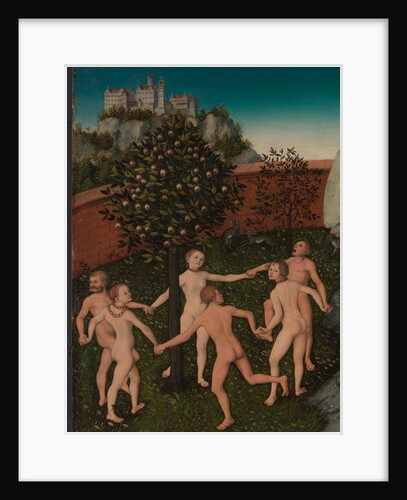 The Golden Age (Detail) by Lucas Cranach the Elder