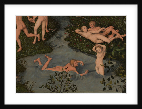 The Golden Age (Detail) by Lucas Cranach the Elder