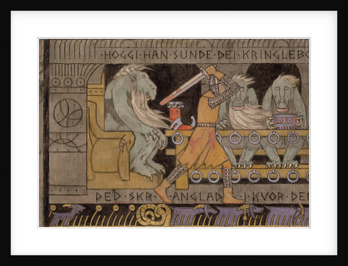 The fifth Hall by Gerhard Munthe
