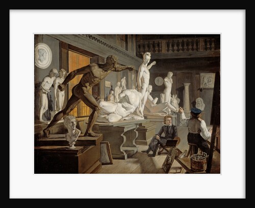 Scene from the Academy in Copenhagen by Knud Baade