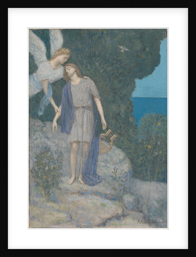 The Poet and his Muse by Pierre Cécil Puvis de Chavannes