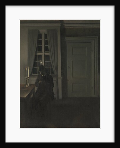The Collector of Coins by Vilhelm Hammershøi
