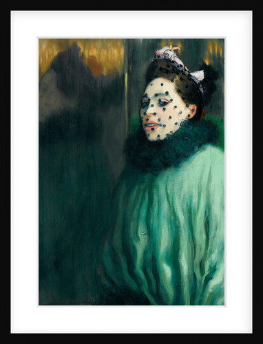 Woman with veil (Femme à la voilette) by Louis Anquetin