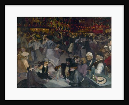 The Ball on the 14th of July by Théophile Alexandre Steinlen