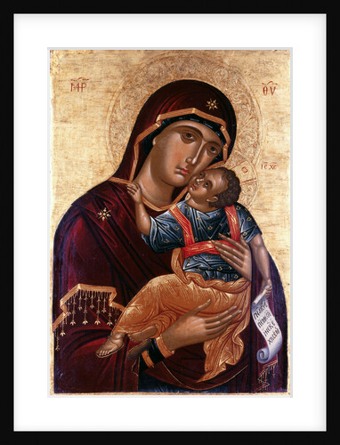 Our Lady of Tenderness (The Virgin Eleusa) by Greek icon