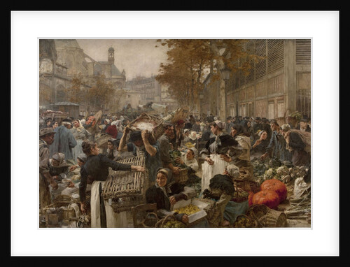 Les Halles by Léon Lhermitte