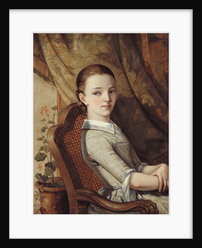 Portrait of Juliette Courbet by Gustave Courbet