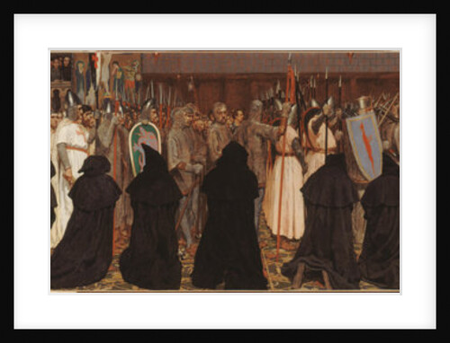 The funeral of Charles the Good, in Bruges, on April 22, 1127 by Jan Van Beers