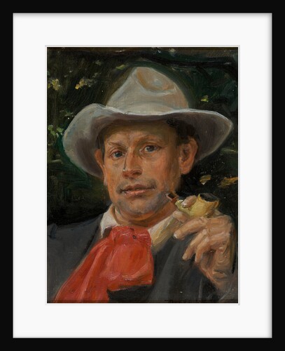 Portrait of Martin Andersen Nexø by Michael Ancher