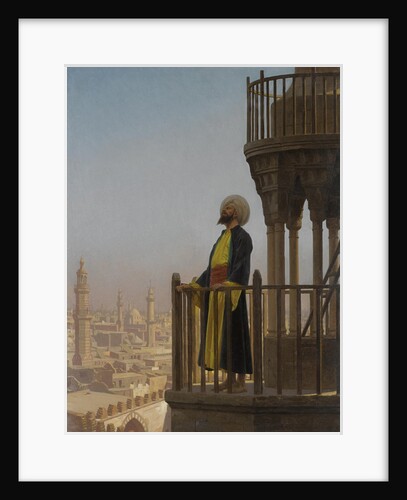 A muezzin by Jean-Léon Gerôme