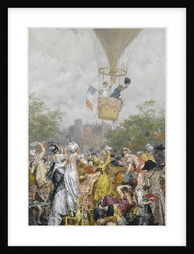 Balloon Ascent by Frederik Hendrik Kaemmerer