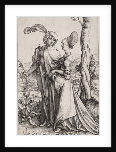Young Couple Threatened by Death (The Promenade) by Albrecht Dürer