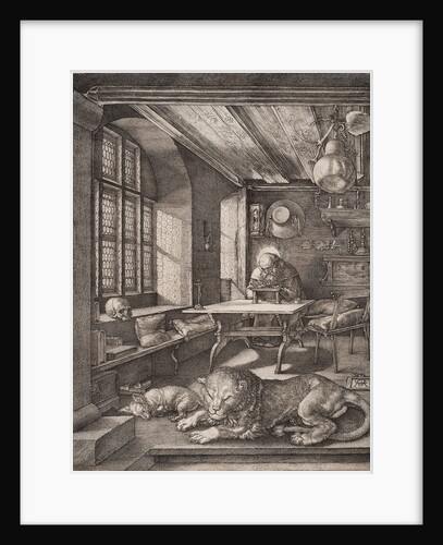 Saint Jerome in his Cell by Albrecht Dürer