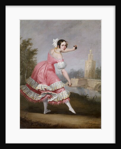 A Bolero Dancer by Antonio Cabral Bejarano