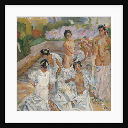 The Bath (Seville) by Francisco Iturrino