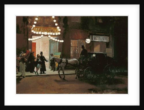 Leaving the Masqued Ball by Raimundo de Madrazo y Garreta